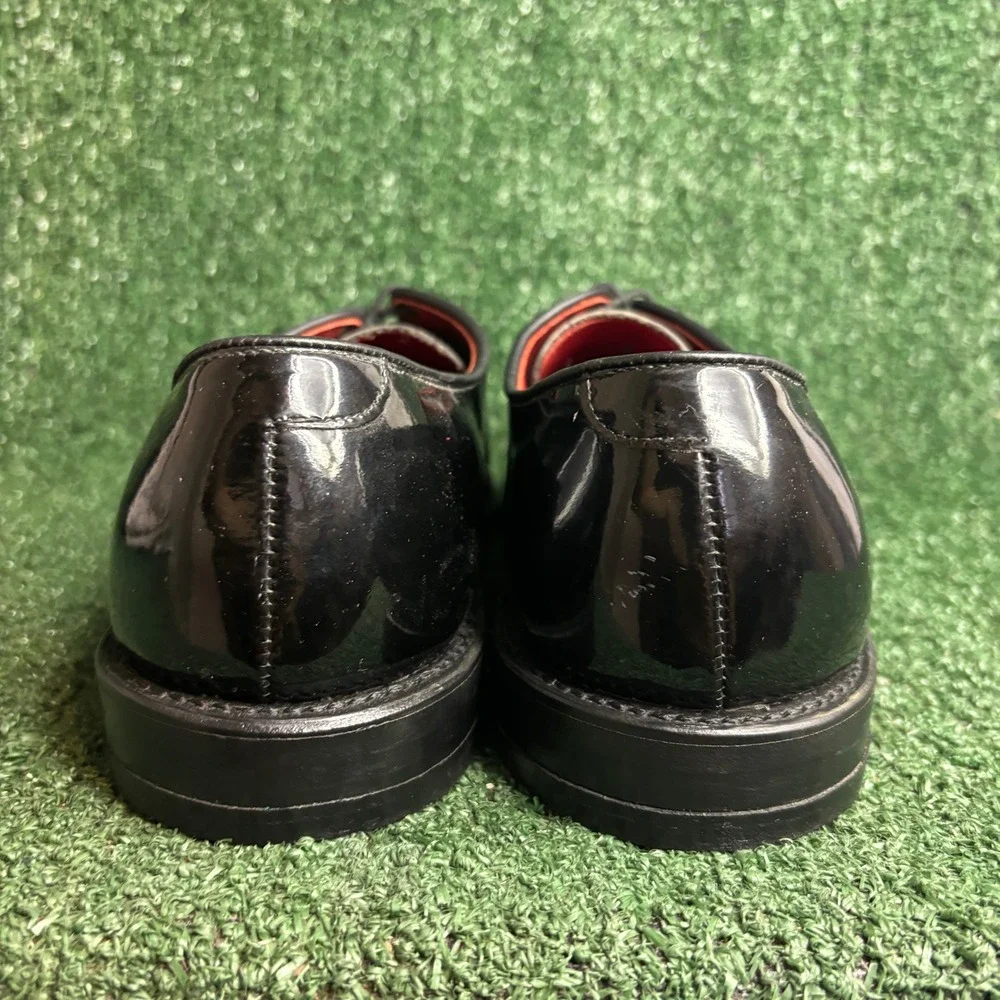 Allen Edmonds Spencer Patent Leather Formal Tuxedo Derby Shoes Black Mens 11.5 C